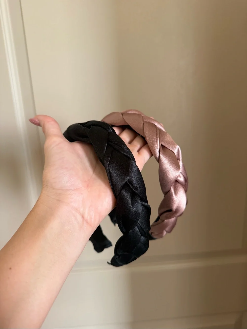 Braided Satin Headband